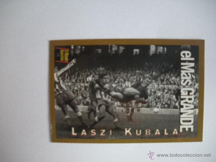 Coleccionismo deportivo: FICHA TECNICA DEL BAR&Ccedil;A - LASZI  KUBALA  - - Foto 1