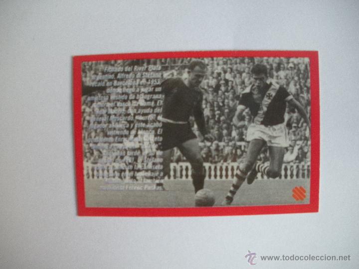 Coleccionismo deportivo: FICHA TECNICA DEL BAR&Ccedil;A - ALFREDO  DISTEFANO - - Foto 2