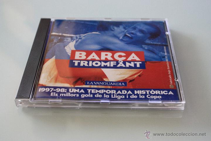 Sammelleidenschaft Sport: Bar&ccedil;a Triomfant 1997-98 . Una Temporada Hist&oacute;rica La Vanguardia CD-Rom