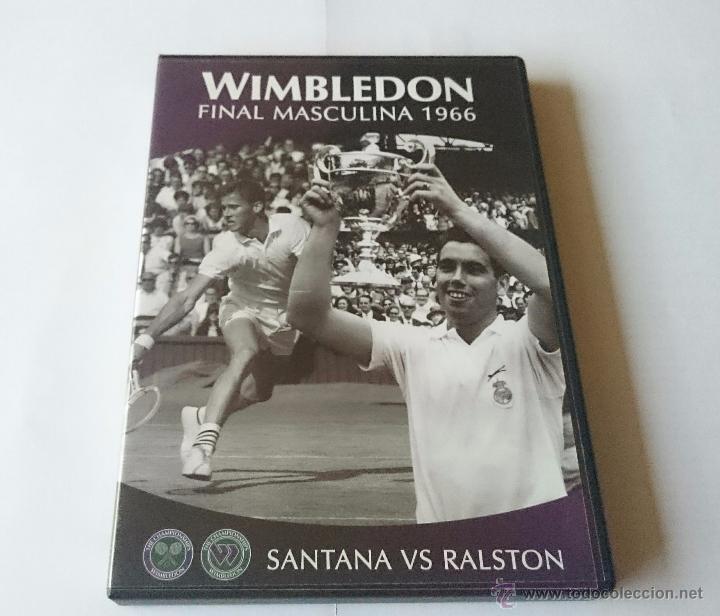 Coleccionismo deportivo: DVD FINAL WIMBLEDON 1966 MANOLO SANTANA - RALSTON - Foto 1