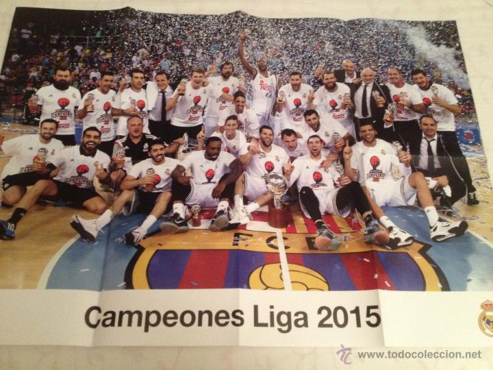Coleccionismo deportivo: Lote colecci&oacute;n posters Real Madrid - Foto 5