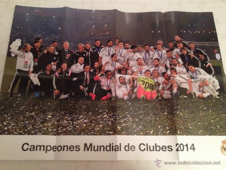 Coleccionismo deportivo: Lote colecci&oacute;n posters Real Madrid - Foto 7
