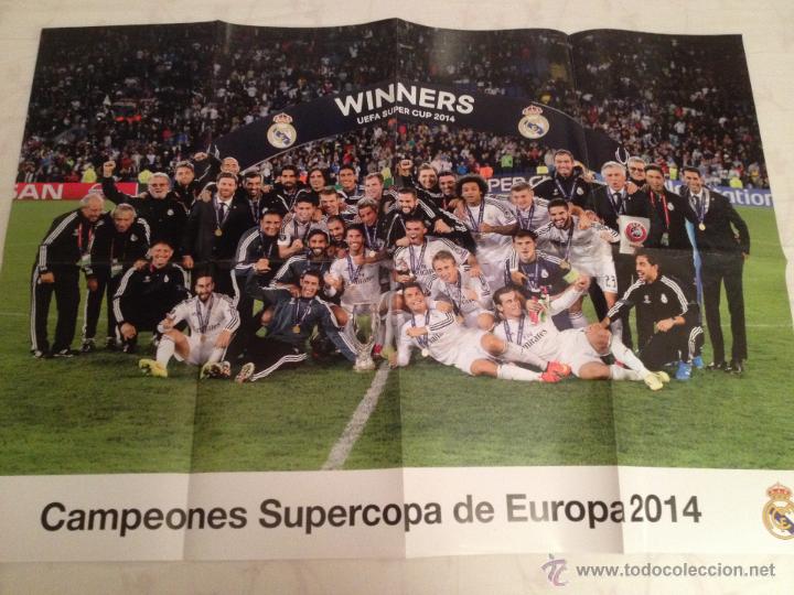 Coleccionismo deportivo: Lote colecci&oacute;n posters Real Madrid - Foto 11