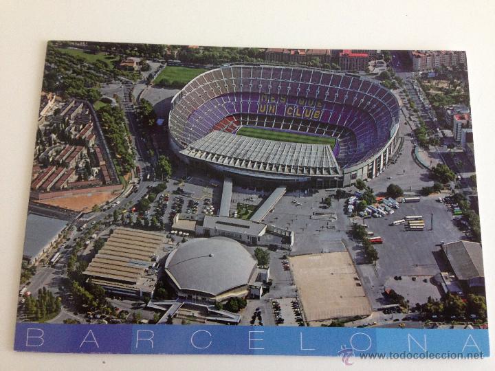 Collectionnisme sportif: P0857 POSTAL FOTOGRAFIA BAR&Ccedil;A BARCELONA NOU CAMP MES QUE UN CLUB