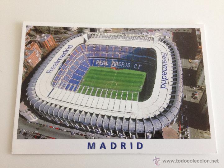 Sports collectibles: P0855 POSTAL FOTOGRAFIA REAL MADRID SANTIAGO BERNABEU EDICIONES A.M. AM