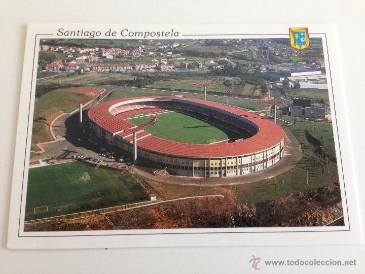 Collectionnisme sportif: P0852 POSTAL SANTIAGO DE COMPOSTELA MULTIUSOS DE SAN LAZARO