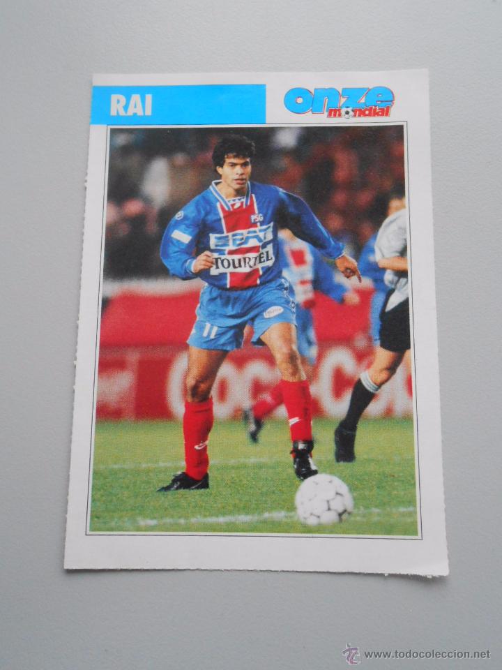Coleccionismo deportivo: FICHA ONZE MONDIAL. RAI. PARIS SAINT GERMAIN. TDKP5 - Foto 1