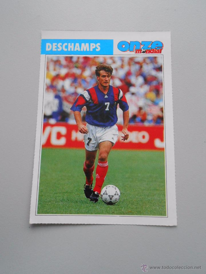 Coleccionismo deportivo: FICHA ONZE MONDIAL. DIDIER DESCHAMPS. TDKP5 - Foto 1