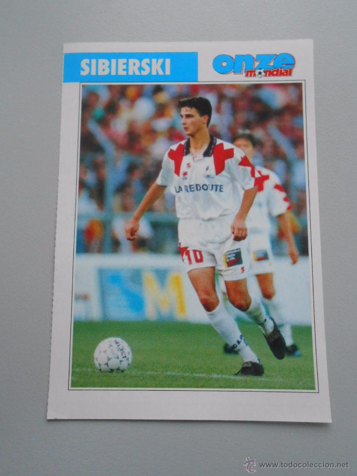 Coleccionismo deportivo: FICHA ONZE MONDIAL. SIBIERSKI. LILLE TDKP5 - Foto 1