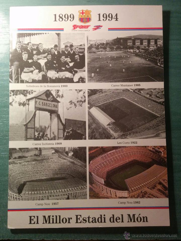 Coleccionismo deportivo: Ampliaci&oacute; Camp Nou 3D FCB Bar&ccedil;a 1994 - Foto 2