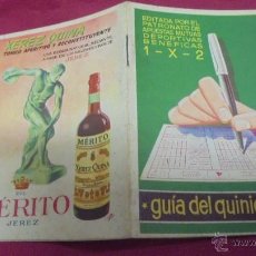 Coleccionismo deportivo: GUIA DEL QUINIELISTA. TEMPORADA 1950.