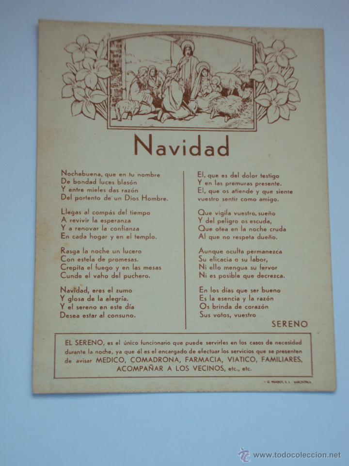 Coleccionismo deportivo: F.C. BARCELONA. FELICITACION DE NAVIDAD. - Foto 3