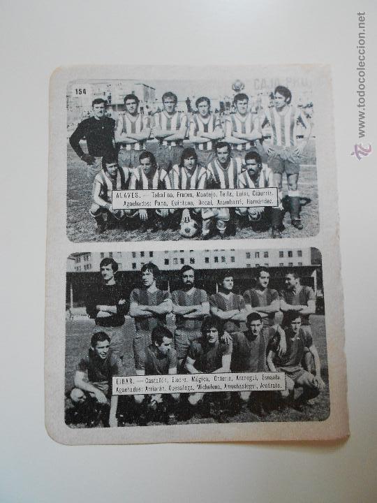 Coleccionismo deportivo: hln- antigua hoja futbol- alaves- eibar - Foto 1