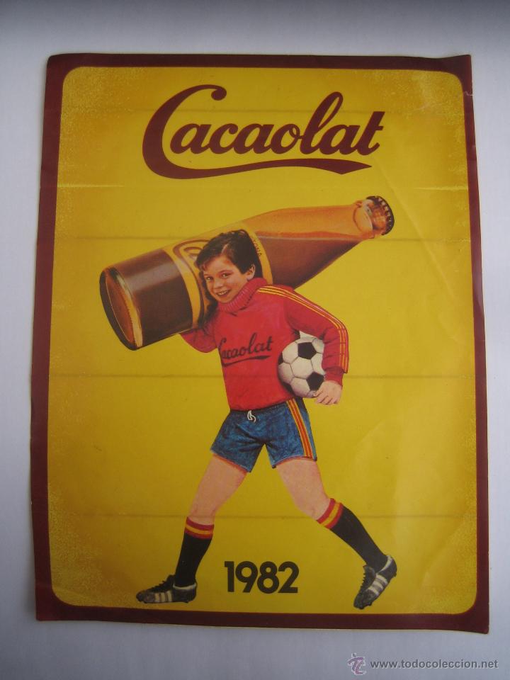 Sammelleidenschaft Sport: adhesivo futbol cacaolat mundial de espa&ntilde;a 1982