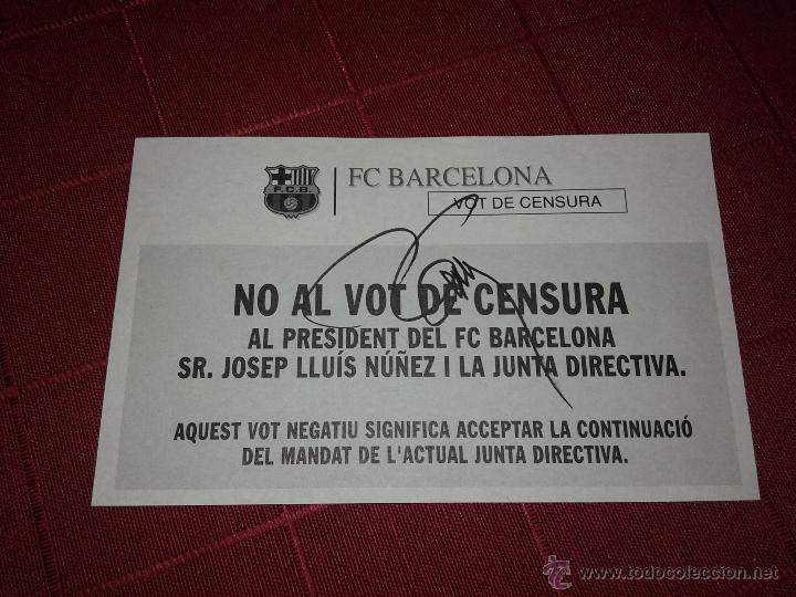 papeleta de voto del presidente