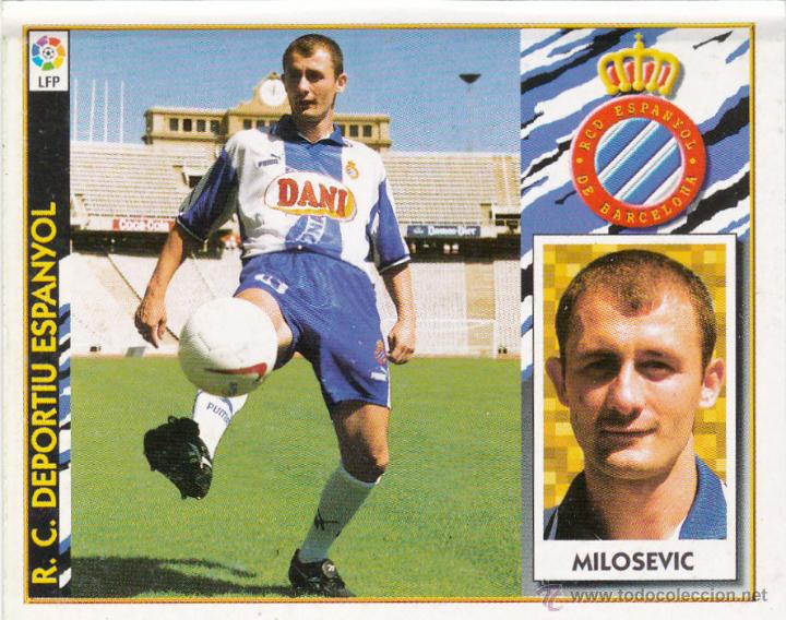 Sports collectibles: ESTE 97/98 MILOSEVIC FICHAJE 4BIS (LEVE VENTANILLA)(A-9)