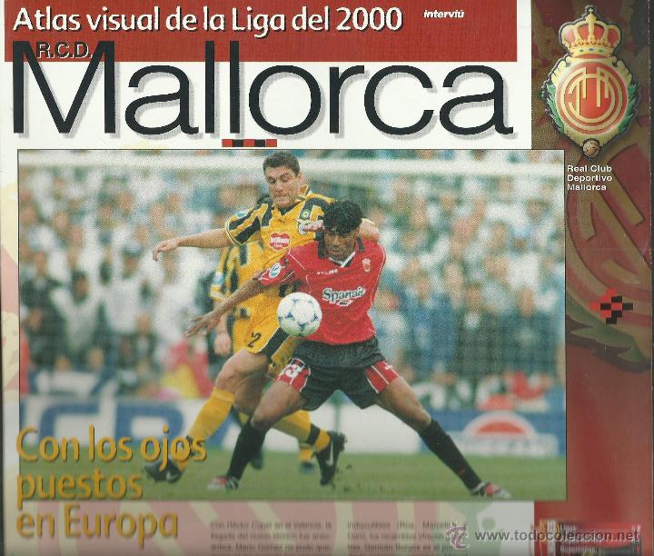 Coleccionismo deportivo: FICHA DEL MALLORCA DE 8 PAGINAS DE EL ATLAS DE LA LIGA 2000