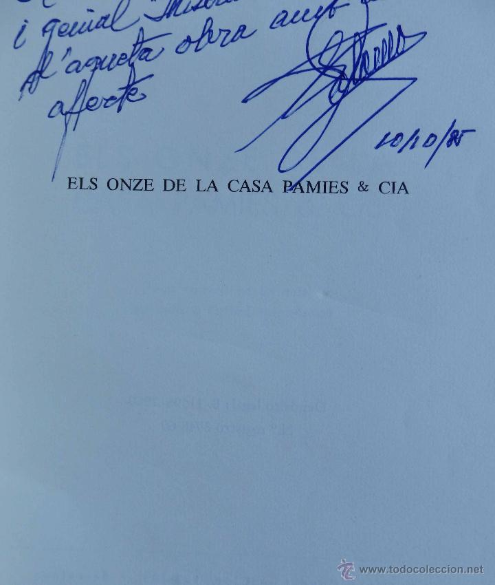 Coleccionismo deportivo: FCB - Els onze de la casa Pamies & Cia. - Foto 3