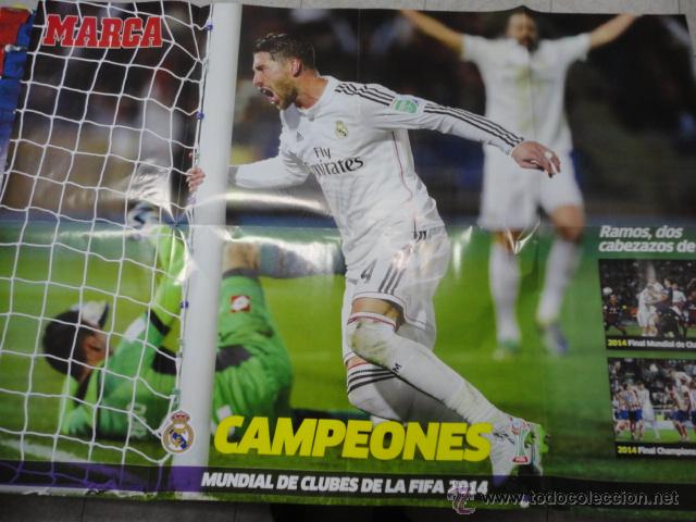 Coleccionismo deportivo: 2 POSTER REAL MADRID - Foto 3