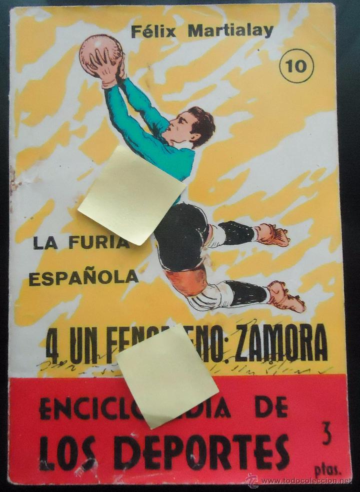 Coleccionismo deportivo: portero zamora liga futbol balonpie deporte pelota seleccion espa&ntilde;a roja furia espa&ntilde;ola foot ball