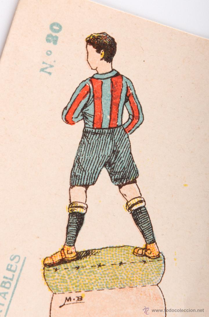 Coleccionismo deportivo: FIGURAS RECORTABLES EQUIPOS FOOT-BALL - N&ordm; 20 - Foto 3