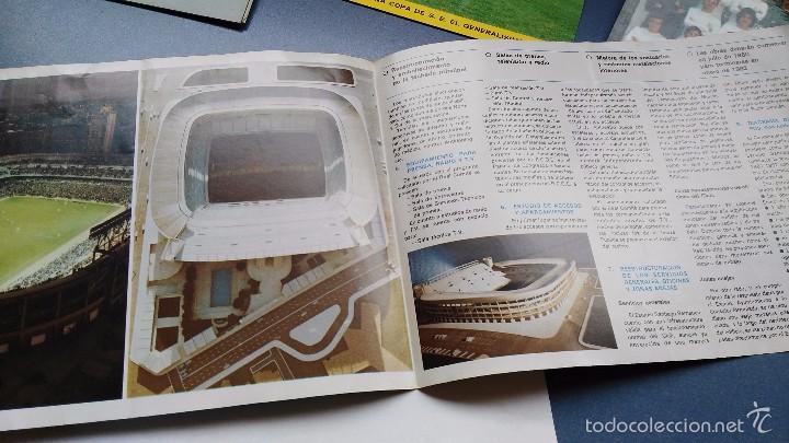 Coleccionismo deportivo: programa real madrid  de la remodelaci&oacute;n del estadio  santiago  bernabeu - Foto 3