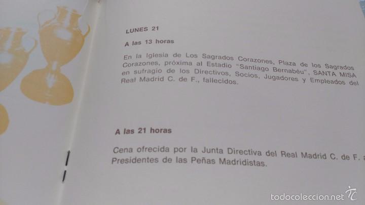 Coleccionismo deportivo: PROGRAMA DE FUTBOL  REAL MADRID  75 aniversario 1002 1977 - Foto 7
