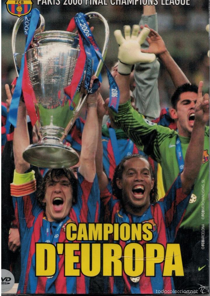 Coleccionismo deportivo: DVD BAR&Ccedil;A PARIS 2006 FINAL CHAMPIONS LEAGUE. PRECINTADO A ESTRENAR - Foto 1