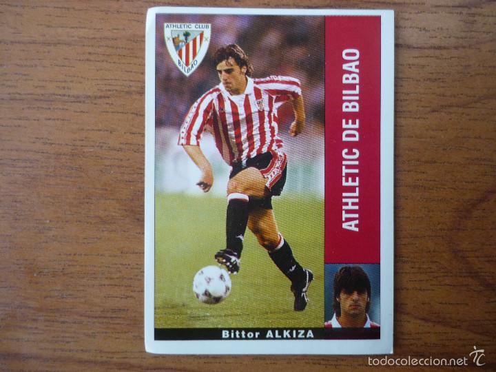 Collectionnisme sportif: CROMO PANINI LIGA LFP 95 96 BITTOR ALKIZA (ATHLETIC CLUB BILBAO) - SIN PEGAR - FUTBOL 1995 1996