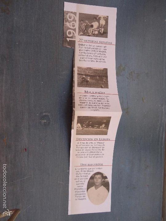 Sammelleidenschaft Sport: FUTBOL - REAL MADRID , RECORTE PARA COLECCIONISTA, CON NOTICIAS IMPORTANTES DEL A&Ntilde;O 1969