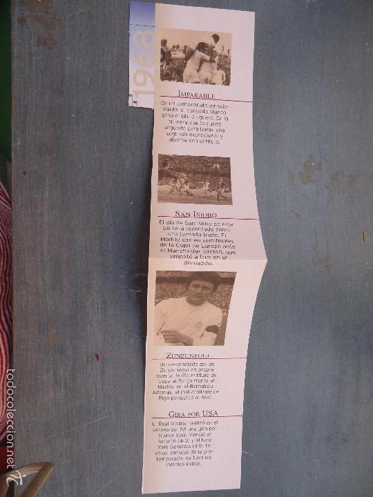 Sammelleidenschaft Sport: FUTBOL - REAL MADRID , RECORTE PARA COLECCIONISTA, CON NOTICIAS IMPORTANTES DEL A&Ntilde;O 1968