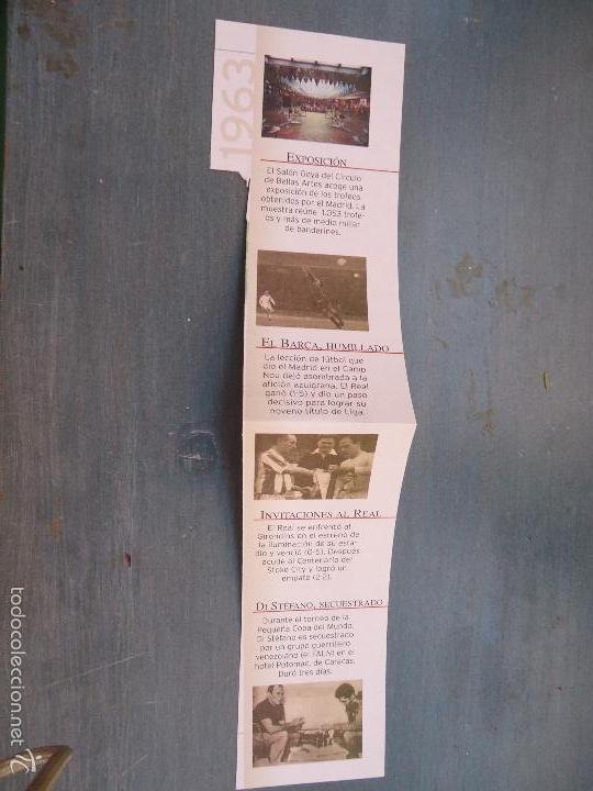 Sammelleidenschaft Sport: FUTBOL - REAL MADRID , RECORTE PARA COLECCIONISTA, CON NOTICIAS IMPORTANTES DEL A&Ntilde;O 1963