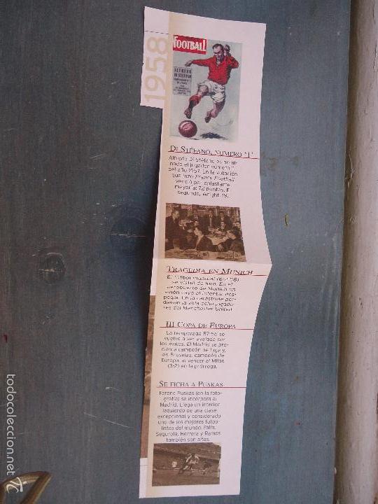 Sammelleidenschaft Sport: FUTBOL - REAL MADRID , RECORTE PARA COLECCIONISTA, CON NOTICIAS IMPORTANTES DEL A&Ntilde;O 1958