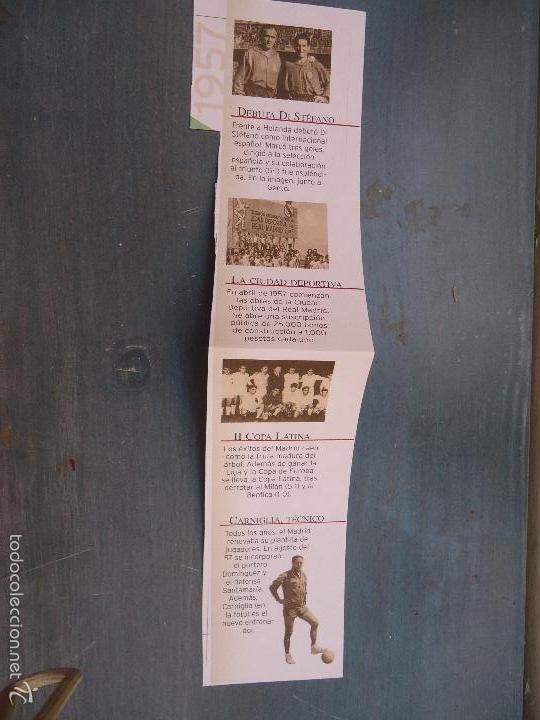 Sammelleidenschaft Sport: FUTBOL - REAL MADRID , RECORTE PARA COLECCIONISTA, CON NOTICIAS IMPORTANTES DEL A&Ntilde;O 1957