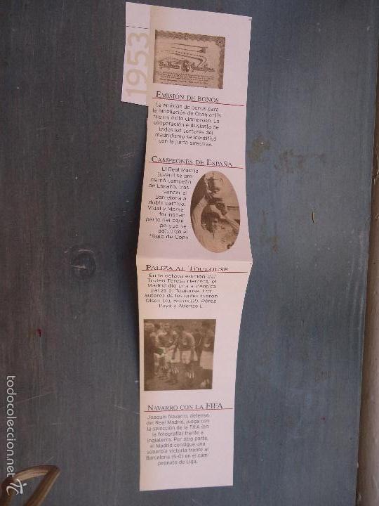 Sammelleidenschaft Sport: FUTBOL - REAL MADRID , RECORTE PARA COLECCIONISTA, CON NOTICIAS IMPORTANTES DEL A&Ntilde;O 1953