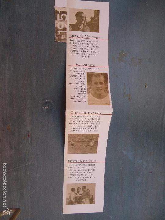 Sammelleidenschaft Sport: FUTBOL - REAL MADRID , RECORTE PARA COLECCIONISTA, CON NOTICIAS IMPORTANTES DEL A&Ntilde;O 1951