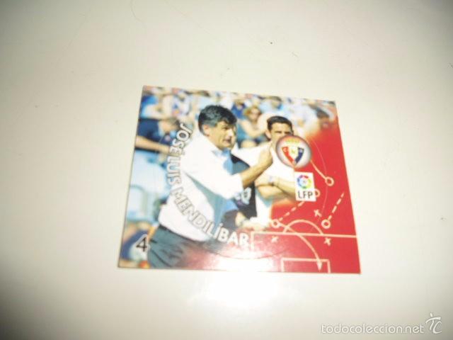 Coleccionismo deportivo: JOSE LUIS MENDILIBARI - Foto 1