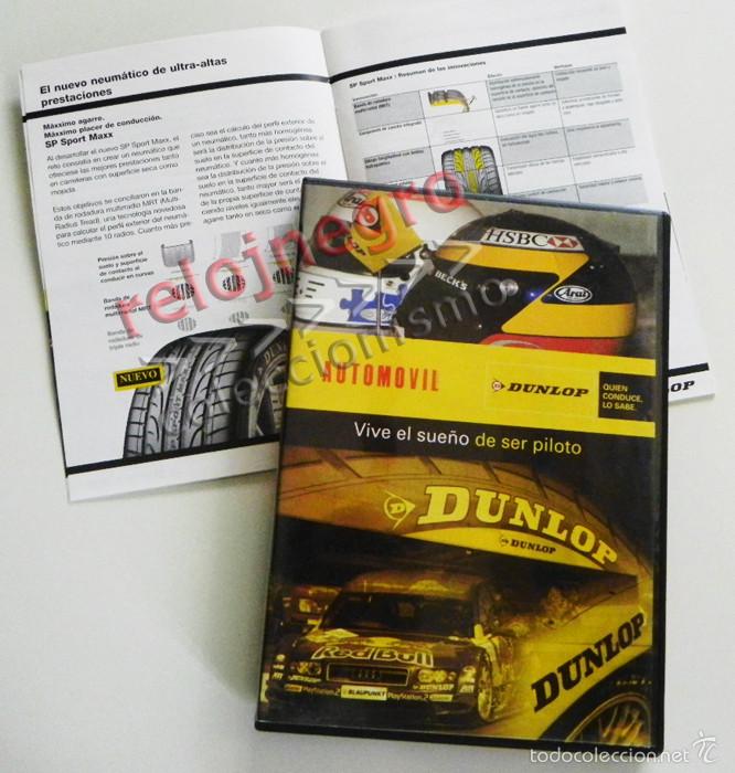 Sammelleidenschaft Sport: DUNLOP VIVE EL SUE&Ntilde;O DE SER PILOTO DVD DOCUMENTAL - PILOTAR COCHE T&Eacute;CNICA -24 HORAS MONTMEL&Oacute; DEPORTE