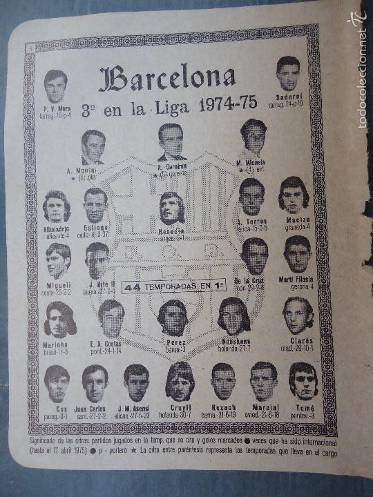Sammelleidenschaft Sport: antigua hoja de futbol - jugadores equipos ...- BARCELONA CLUB