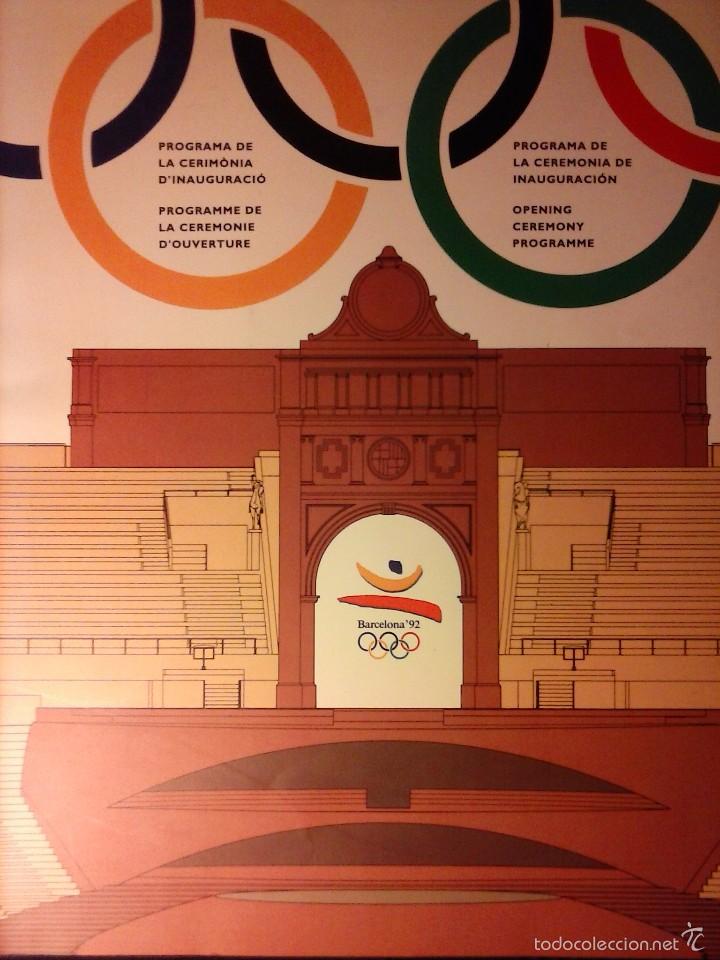 Coleccionismo deportivo: Programa Juegos Olimpicos 1992 - Foto 1