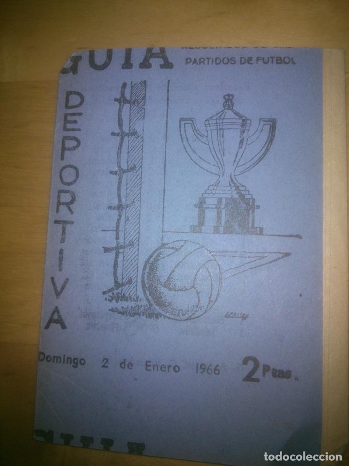 Sammelleidenschaft Sport: GUIA DEPORTIVA 1966