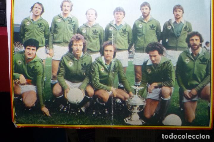 Sports collectibles: poster de revista seleccion de irlanda.- espa&ntilde;a 82