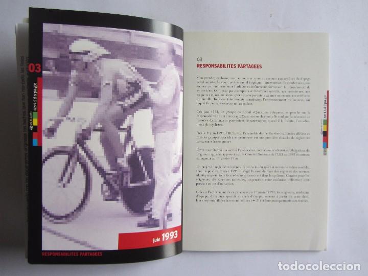 Coleccionismo deportivo: UCI: 40 ANS DE LUTTE ANTIDOPAGE   Juillet 2001 - Foto 3