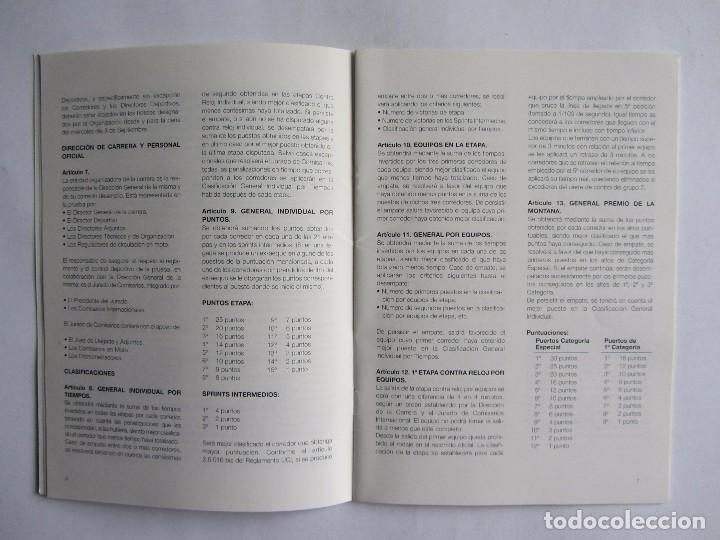 Coleccionismo deportivo: VUELTA CICLISTA A ESPA&Ntilde;A 2003 58 EDICI&Oacute;N DOCUMENTO DE REGLAMENTO Y PREMIOS - Foto 3