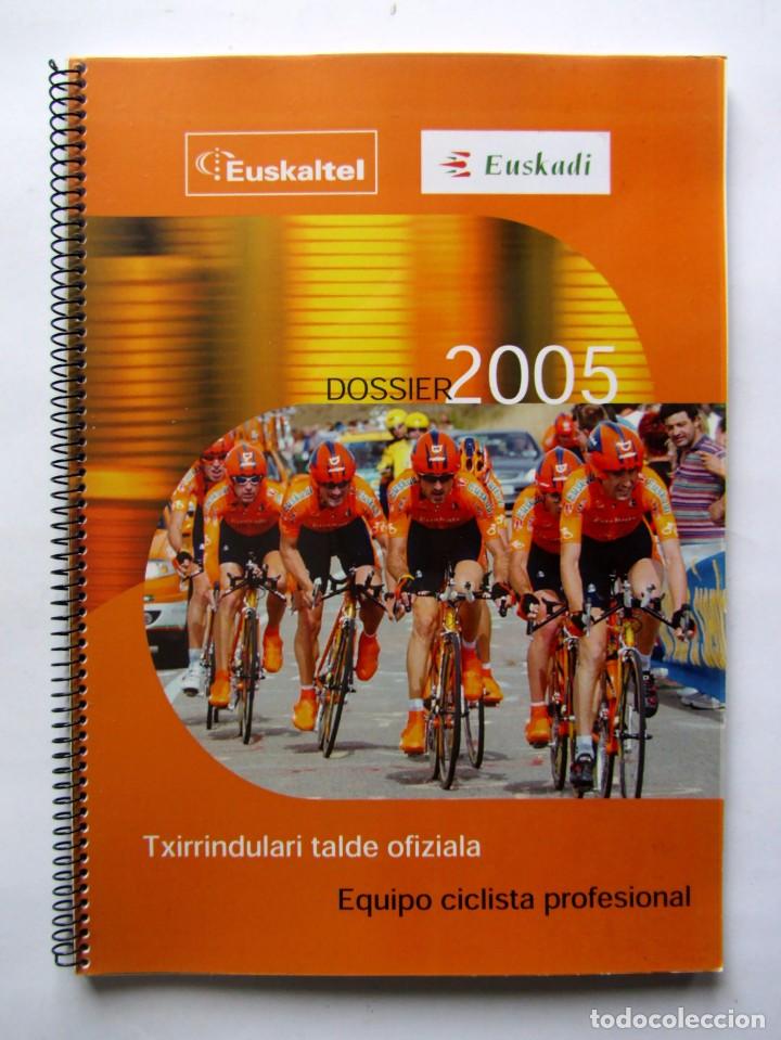Coleccionismo deportivo: EUSKALTEL-EUSKADI Equipo ciclista profesional DOSSIER 2005 - Foto 1