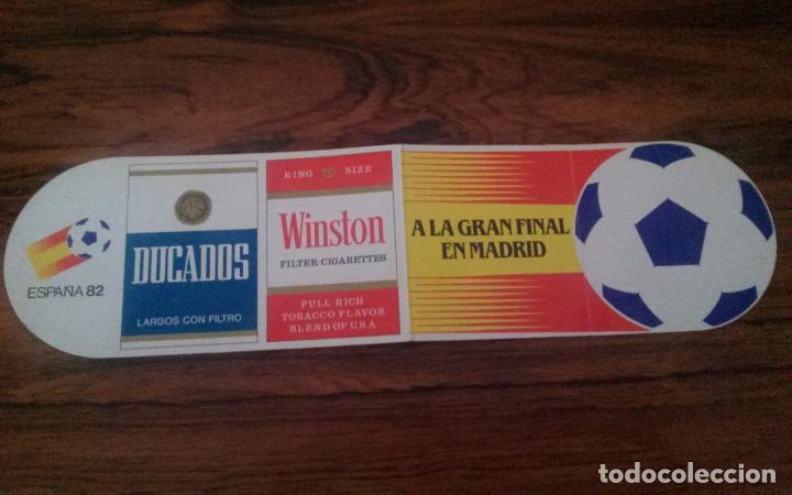 Sports collectibles: ESPA&Ntilde;A 82 MUNDIAL FUTBOL PROMOCION DUCADOS WINSTON. A LA GRAN FINAL EN MADRID
