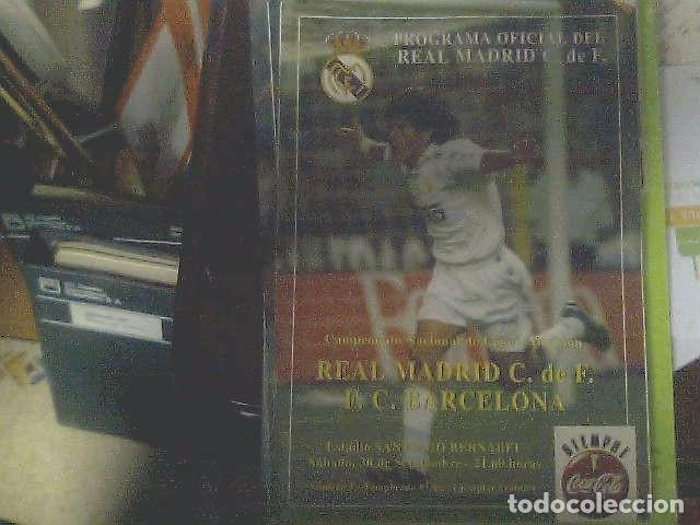 Coleccionismo deportivo: Programa oficial del Real Madrid - Barcelona 30 de septiembre de 1995 - Foto 1