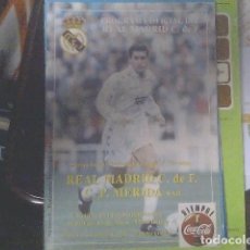 Coleccionismo deportivo: PROGRAMA OFICIAL DEL REAL MADRID - C. P. MÉRIDA 19 DE MAYO DE 1996