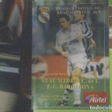 Coleccionismo deportivo: PROGRAMA OFICIAL DEL REAL MADRID - BARCELONA 7 DE DICIEMBRE DE 1996