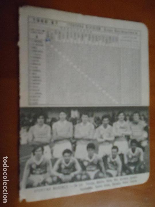 Sports collectibles: antigua hoja futbol - FOTOS DE JUGADORES EQUIPO ALINEACION CLUB 1986 sporting mahones